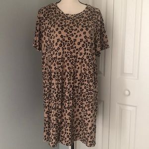 Wild Fable animal print dress size XXL